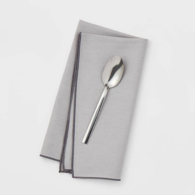 Main image of 3pc Spoon Set - : Stainless Steel Silverware, DishwasherSafe Flatware, Service for 3