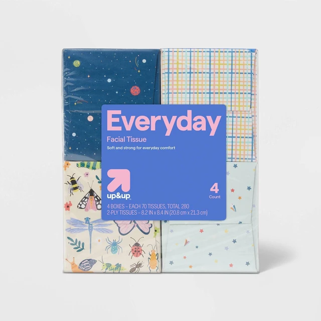 Main image of Everyday Facial Tissue - Kids Designs