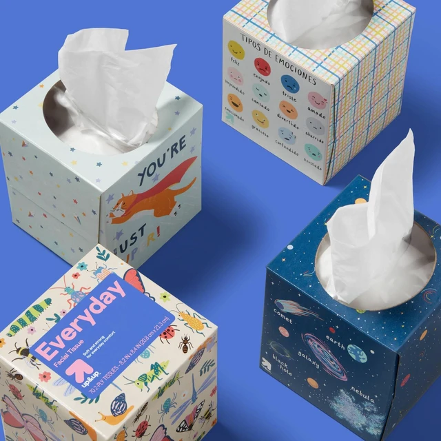 Alt view image 7 of 7 - Everyday Facial Tissue - Kids Designs