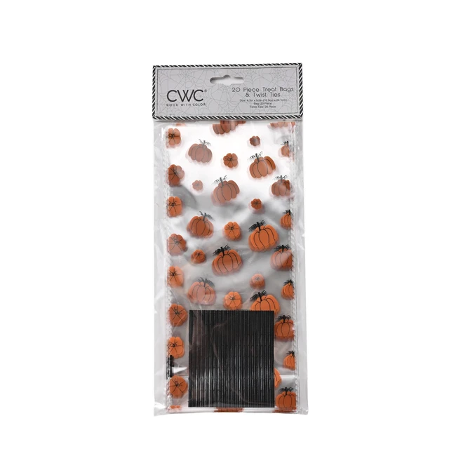 Alt view image 3 of 5 - 20pk Halloween Twist Tie Treat Bags