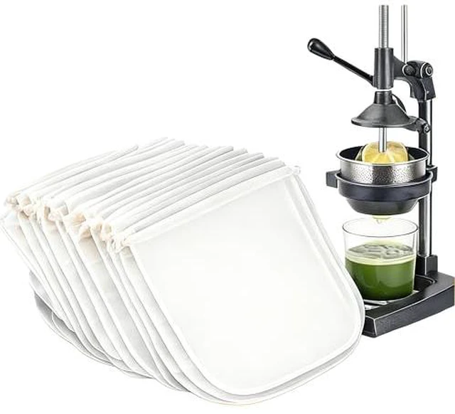 Alt view image 2 of 2 - Juicer Bags for Cast Iron Juicer, 10 x 14 in, 200 Mesh, 10 Pack