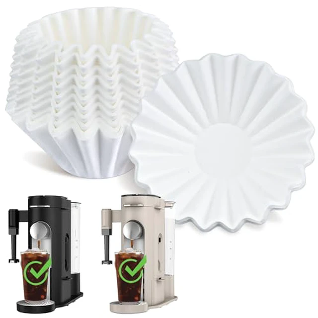 Alt view image 2 of 6 - Disposable Coffee Paper Filters for Ninja Pod & Grounds Single Serve