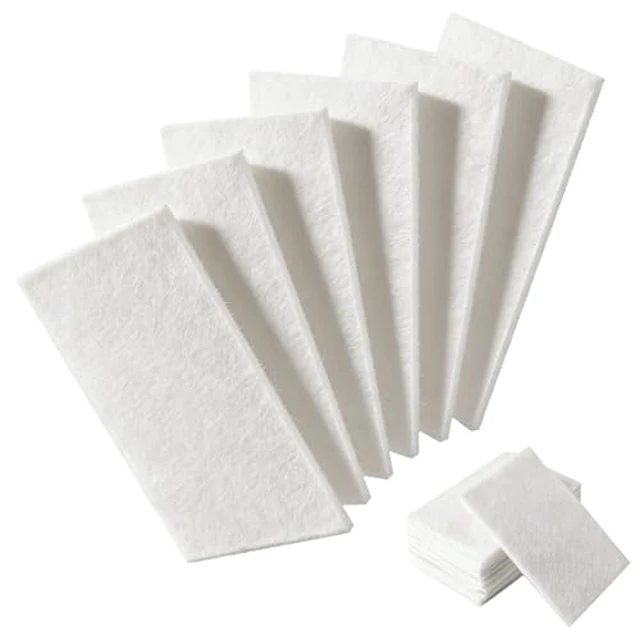 Alt view image 2 of 2 - 12PCS White Non Woven Pads & Non Scratch Scrubbing Pads 4x6 Inch