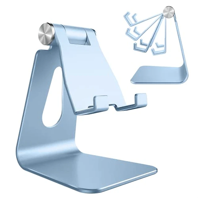Alt view image 2 of 6 - CreaDream Aluminum Cell Phone Stand, Adjustable Phone Holder for Desk