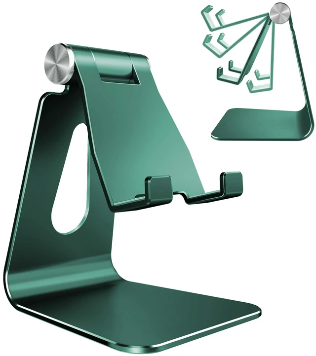 Main image of CreaDream Aluminum Cell Phone Stand, Adjustable Phone Holder for Desk