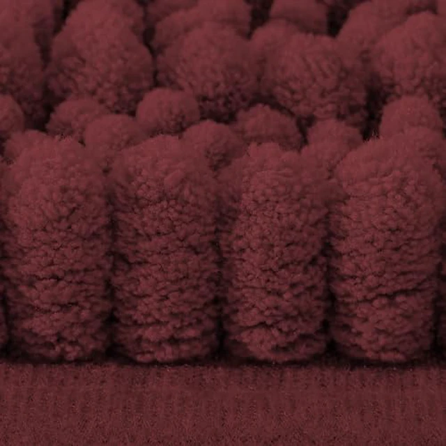 Alt view image 6 of 6 - Smiry Bathroom Toilet Rugs U Shaped 24X20, Chenille Bath mats for Toilet