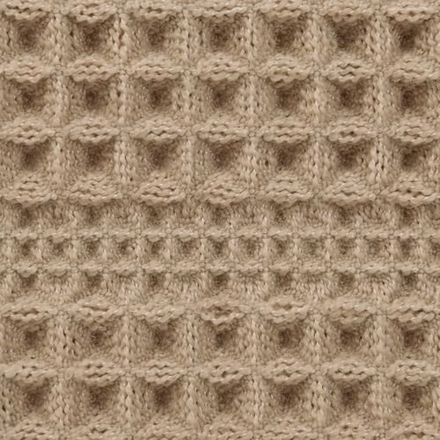 Alt view image 5 of 5 - JIUZHEN Set of 2 Waffle Bath Mats Boho Bath Rugs 16"x24"+20"x32", Brown