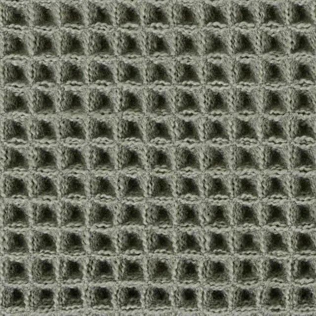 Alt view image 3 of 5 - Luxury Waffle Bath Mat, Super Absorbent Non Slip Bathroom Rugs, Boho Ultra Soft Comfort Machine Washable Quick Dry Floor Mats with Tassels (Olive Green, 17" x 24")