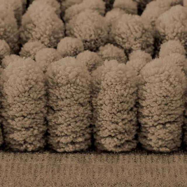 Alt view image 5 of 6 - Smiry Bathroom Toilet Rugs U Shaped 24X20, Chenille Bath mats for Toilet