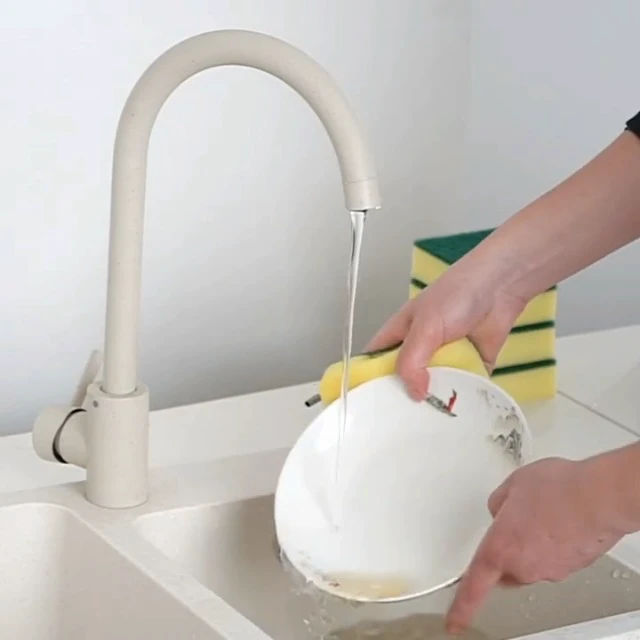 Alt view image 6 of 6 - Cleaning Sponges,24 Pack Eco Non-Scratch for Dish,Scrub Sponges