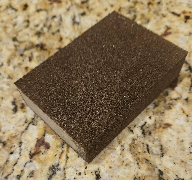 Alt view image 4 of 4 - 5 Powerful Pot Scrubber Cleaning Sponges, Heavy Duty Kitchen Eraser Scouring Pads, Dishwashing Oven Stove Cleaning Sponges, BBQ Grill Scrubbing Dish Cloths
