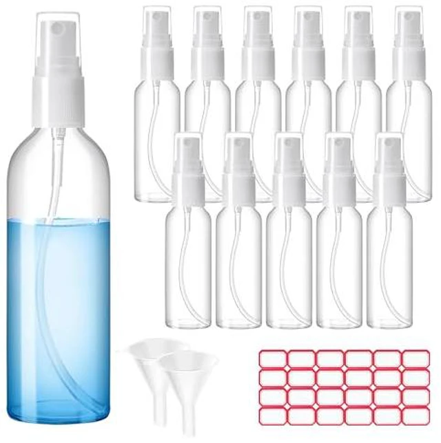 Alt view image 2 of 7 - Zoizocp Spray Bottles, 1oz/30ml 12 Pack Clear Mini Travel Bottle Set