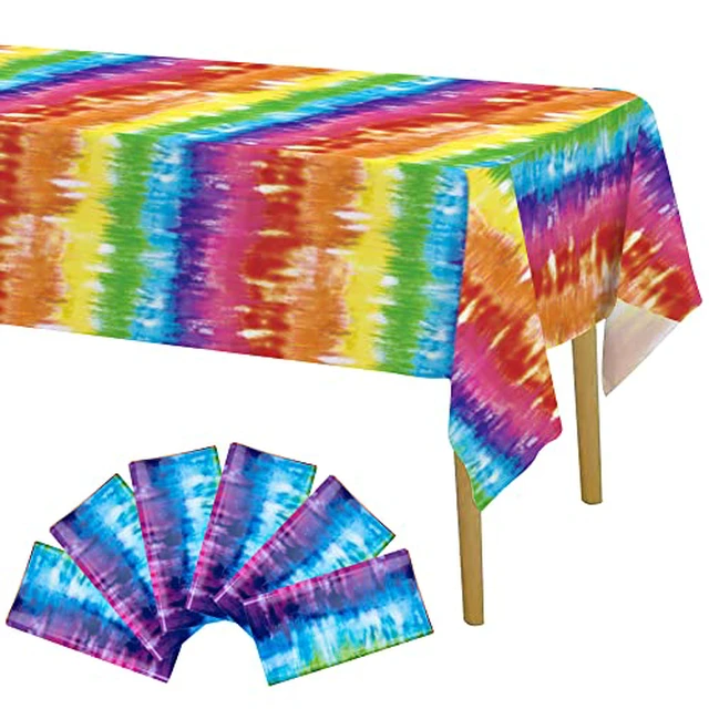 Alt view image 6 of 6 - Iceyyyy 3 Packs Disposable Halloween Skeleton Tablecloth - 54" x 108" Plastic Waterproof Halloween Tablecover, Rectangular Halloweens Skeleton Table Cover for Ghost Themed Party Home Decor