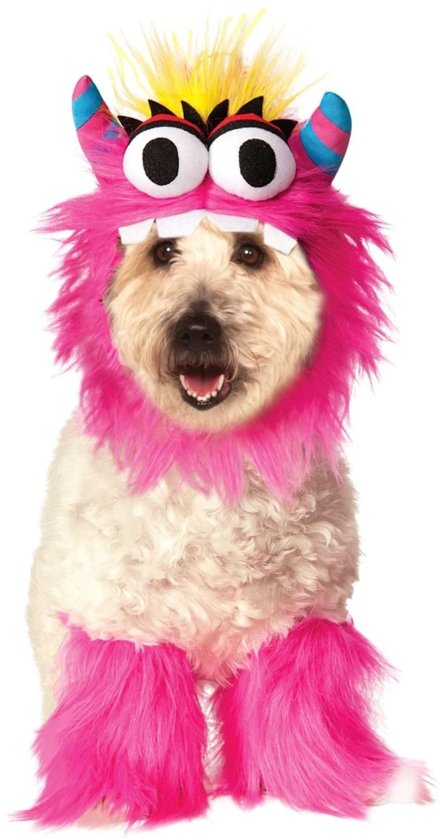 Main image of Rubies Pink Monster Pet Costume for Dogs or Cats, Large