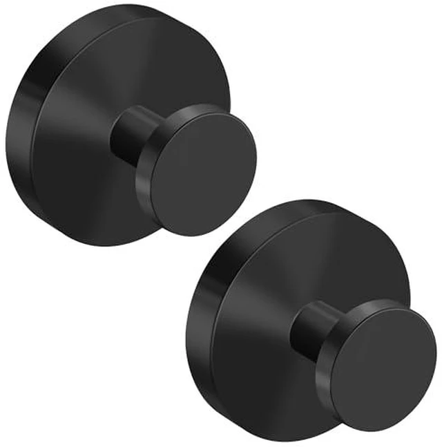 Alt view image 2 of 4 - Suction Cup Hooks for Shower, No-Drill Towel & Robe Hooks