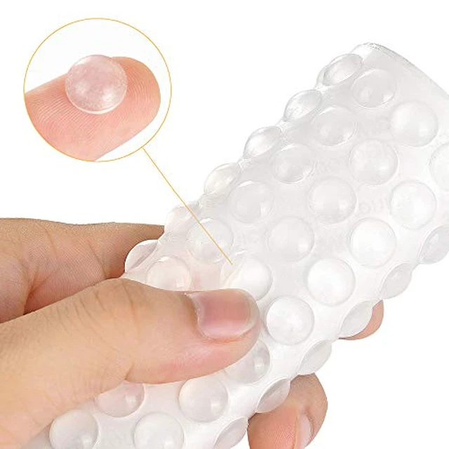 Alt view image 2 of 5 - 200PCS Cabinet Bumpers, Clear Rubber Bumpers Self Adhesive