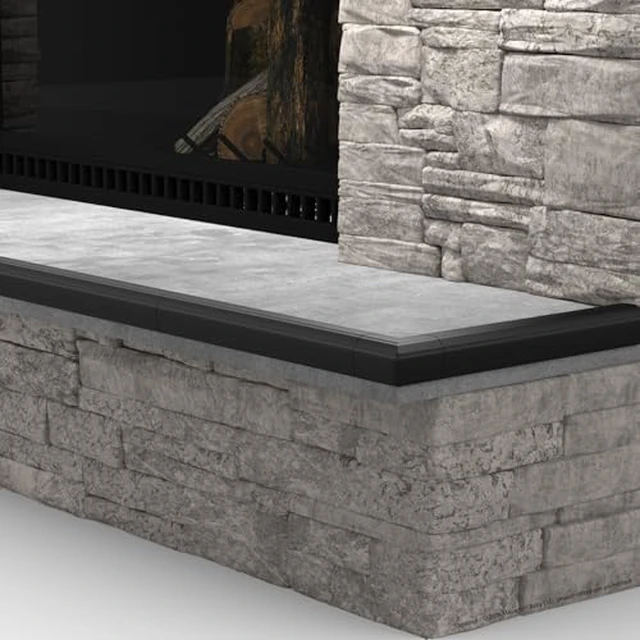 Alt view image 2 of 6 - Fireplace Edge Corner Protector, Extra-Wide 9ft Edge 2 Corners