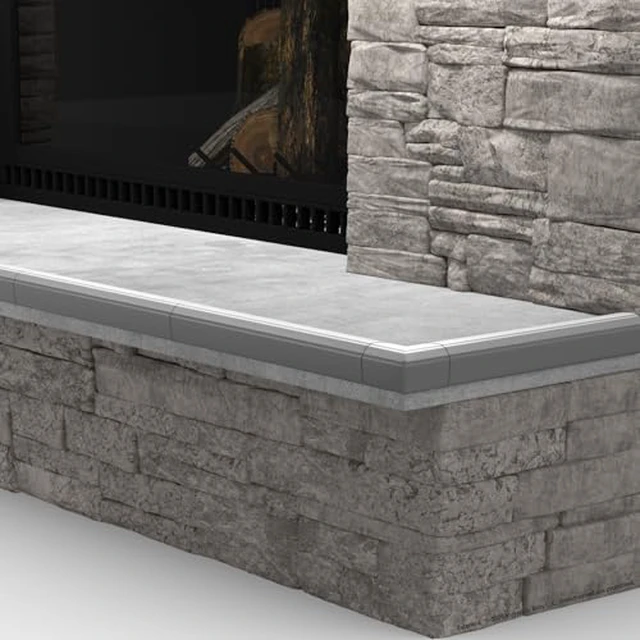 Alt view image 5 of 6 - Fireplace Edge Corner Protector, Extra-Wide 9ft Edge 2 Corners