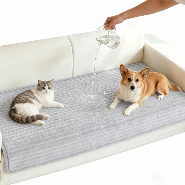 Main image of 70.9 x 35.4 Inch Waterproof Couch Cover, Non Slip Washable Pet Proof