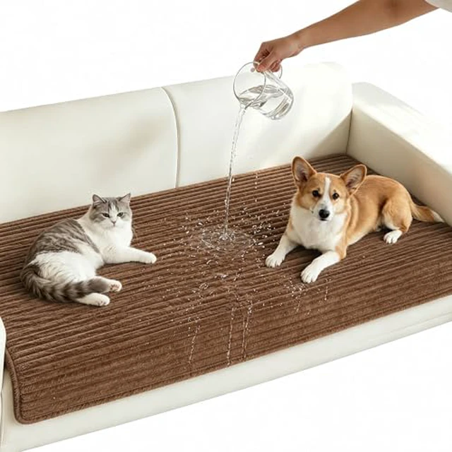 Alt view image 3 of 4 - 70.9 x 35.4 Inch Waterproof Couch Cover, Non Slip Washable Pet Proof