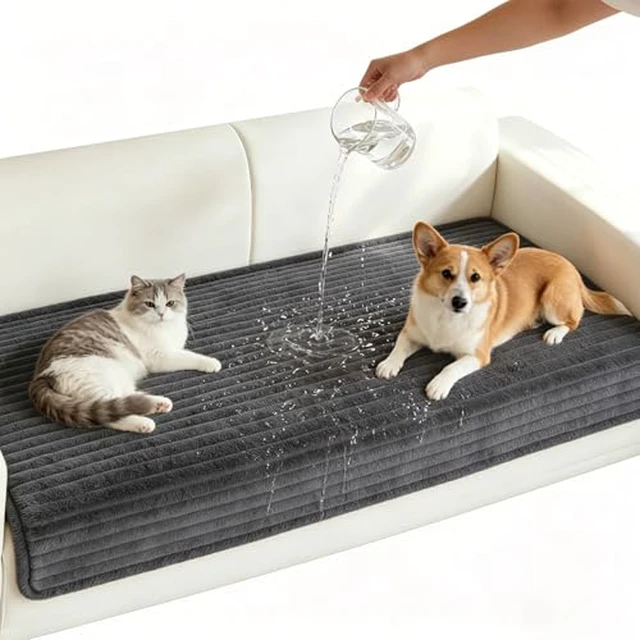 Alt view image 4 of 4 - 70.9 x 35.4 Inch Waterproof Couch Cover, Non Slip Washable Pet Proof