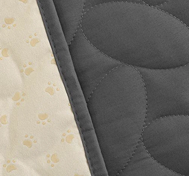 Alt view image 3 of 7 - Pet Bed Cover Dog Bed Blanket for Sofa and Furniture Waterproof New Pattern Design (52x82 Inch, Dark Grey)