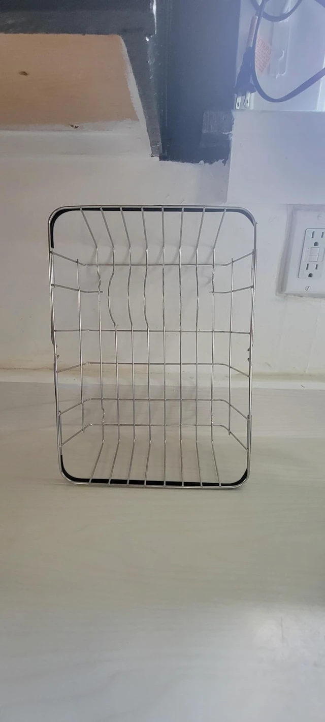 Alt view image 5 of 6 - Expandable Dish Drying Rack, Rustproof Stainless Over Sink Dish Drainer Rack Basket Shelf, 304 Stainless Steel Metal Dish Drainer in Sink or On Counter Organizer Dish Dryer Rack for Inside Sink