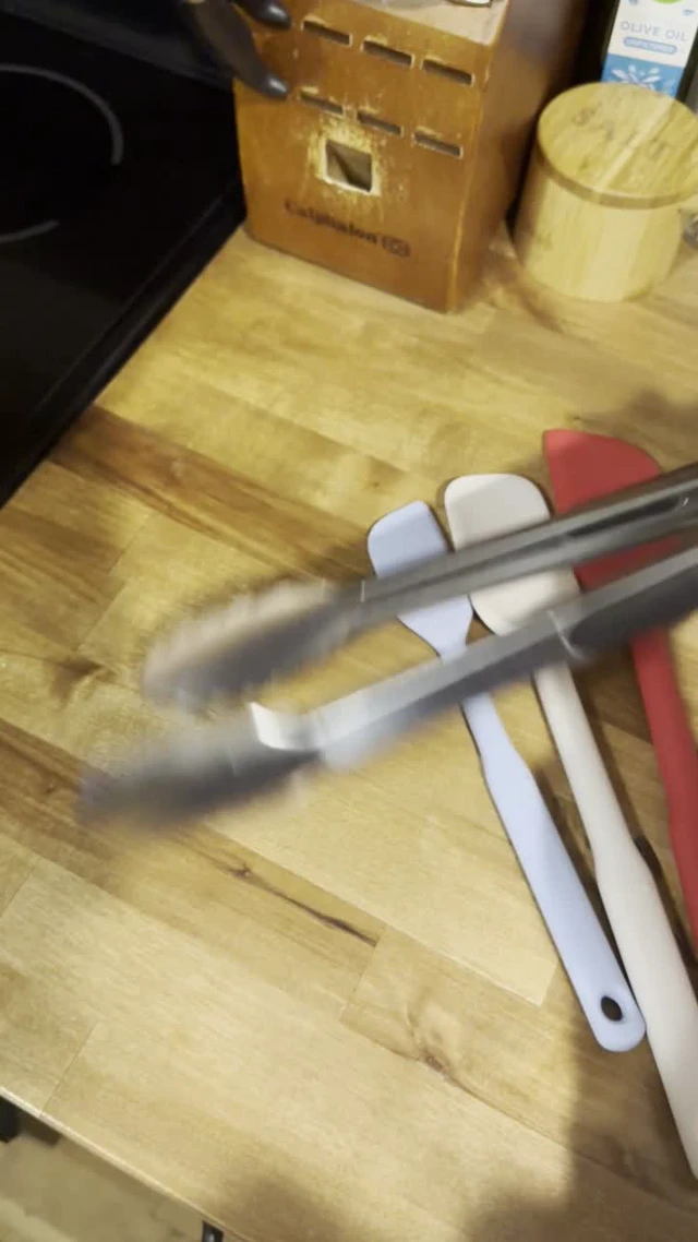 Alt view image 5 of 6 - 2 Piece Silicone Spatula Set - Red & Seltzer