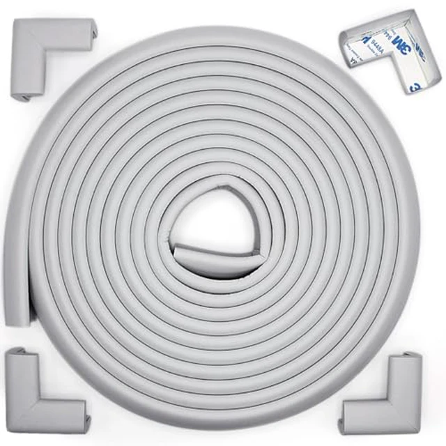 Alt view image 2 of 6 - Baby Proof Corner Edge Protector, Small 15ft Edge 4 Corners