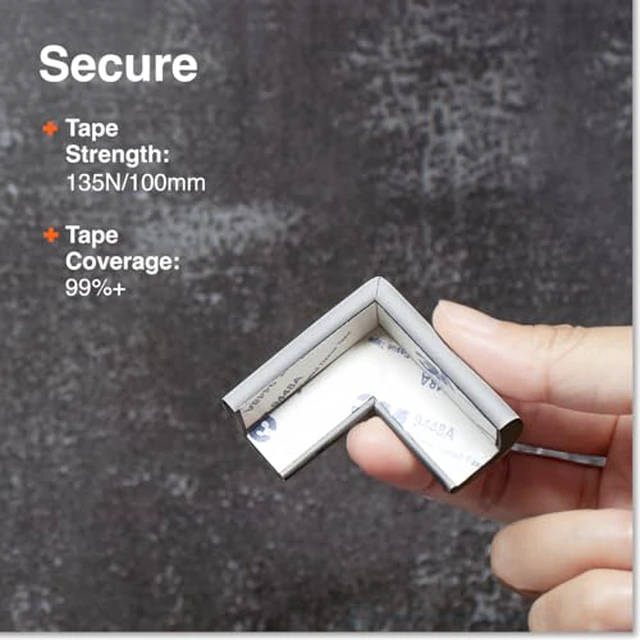 Alt view image 4 of 6 - Baby Proof Corner Edge Protector, Small 15ft Edge 4 Corners