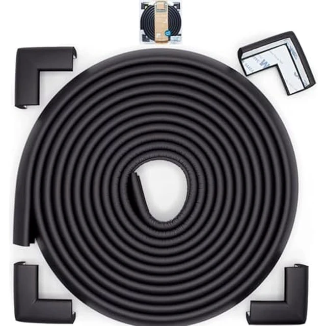Alt view image 2 of 6 - Baby Proof Corner Edge Protector, Small 15ft Edge 4 Corners