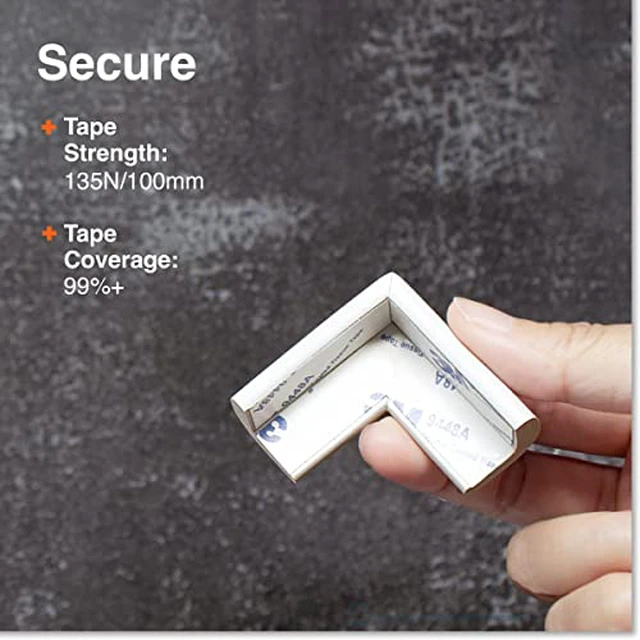 Alt view image 5 of 7 - Baby Proof Corner Edge Protector, Small 15ft Edge 4 Corners