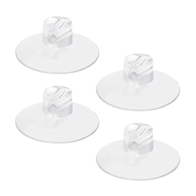 Alt view image 2 of 2 - 4 Pack Bathroom Shower Caddy Connectors Suction Cups