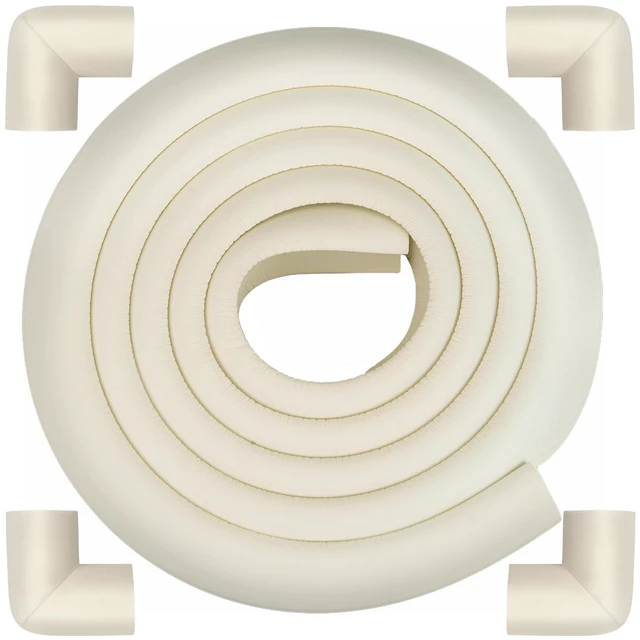 Main image of Corner Protector Baby, Baby Proofing Edge Corner Protector, Soft Foam White