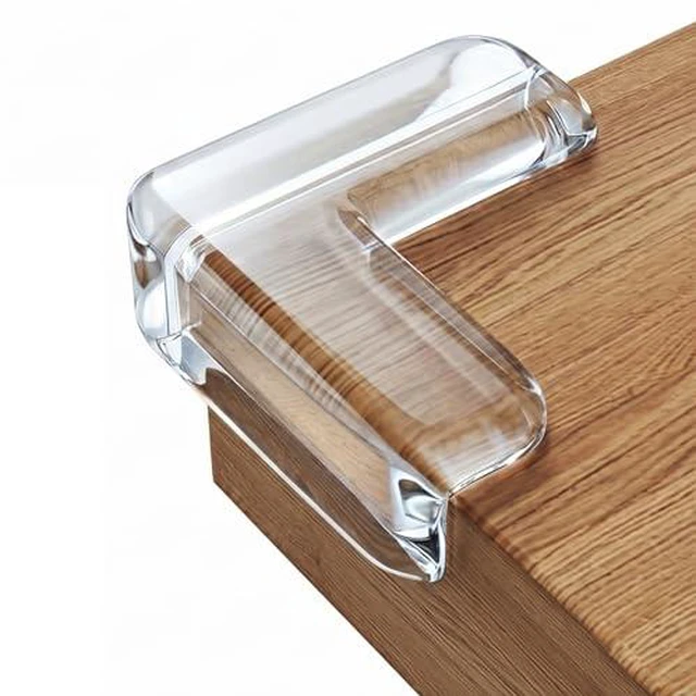 Alt view image 2 of 2 - Large & Ultra-Safe Baby Corner Protector Guards - 32-Piece Transparent Table Corner Protectors for Furniture, Super Strong Adhesive, Easy to Install Child Safety Set