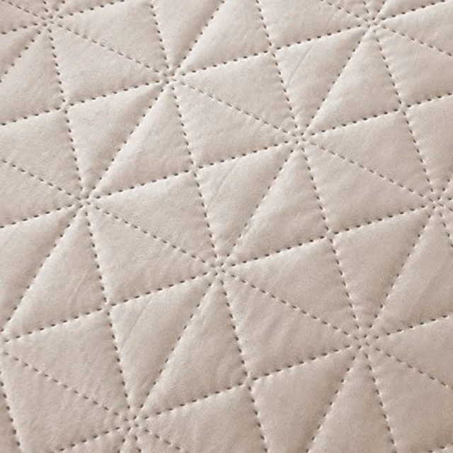 Alt view image 3 of 5 - Sofa Cover Waterproof for Seats Couch Cover for Dogs Pet Couch Cover Velvet for Chair Loveseat Sofa Machine Washable (Beige, 30x60 Inch)
