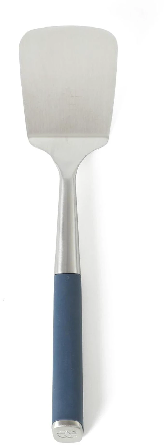 Main image of Solid Turner, Cooking Spatula, Kitchen Spatula, Stainless Steel Turner with Silicone Heat Resistance Handle, Nonstick-Safe Spatula with Ergonomic Handle (Navy)