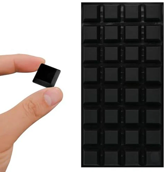 Alt view image 3 of 3 - 36 Pcs Square Self Adhesive Feet Non Slip Furniture Pads (20mm)
