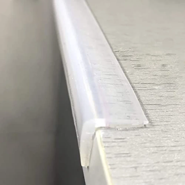 Alt view image 2 of 6 - 100% Silicone Clear Edge Protector Baby Proofing Furniture Guard, 3FT