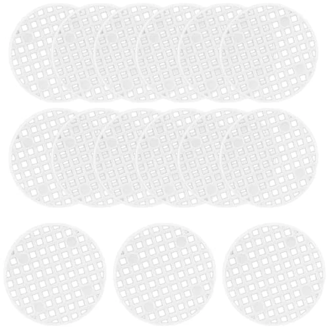 Alt view image 2 of 2 - Plant Pot Mesh Hole Cover, 1.8" / 45mm, White, 100pcs