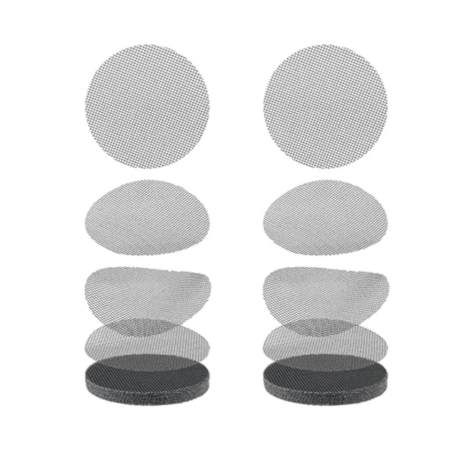 Alt view image 2 of 4 - Bonsai Mesh for Plant Pot Drainage Screen 2 Inch, 50 Pcs Plastic Round Flower Pot Hole Mesh Screen Cover Pad for Nursery Planter Bottom Drainage Inserts Grid Mat for Potted Succulent