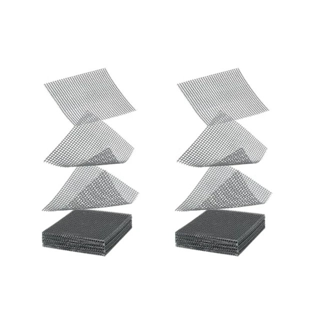 Alt view image 3 of 4 - Bonsai Mesh for Plant Pot Drainage Screen 2 Inch, 50 Pcs Plastic Round Flower Pot Hole Mesh Screen Cover Pad for Nursery Planter Bottom Drainage Inserts Grid Mat for Potted Succulent
