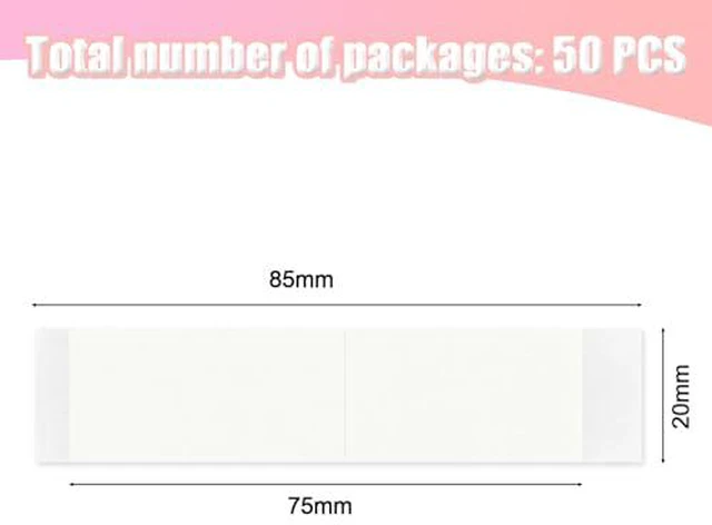 Alt view image 4 of 6 - 50 PCS Double Sided Body Tape for Heavy Dresses and Large Bust Individuals