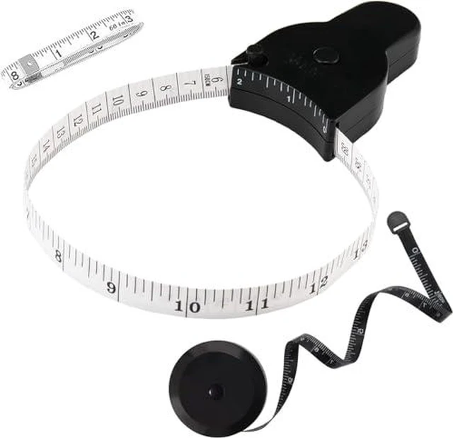 Alt view image 2 of 5 - 3 PCS Tape Measure Measuring Tape for Body Fabric Sewing 60"/150cm
