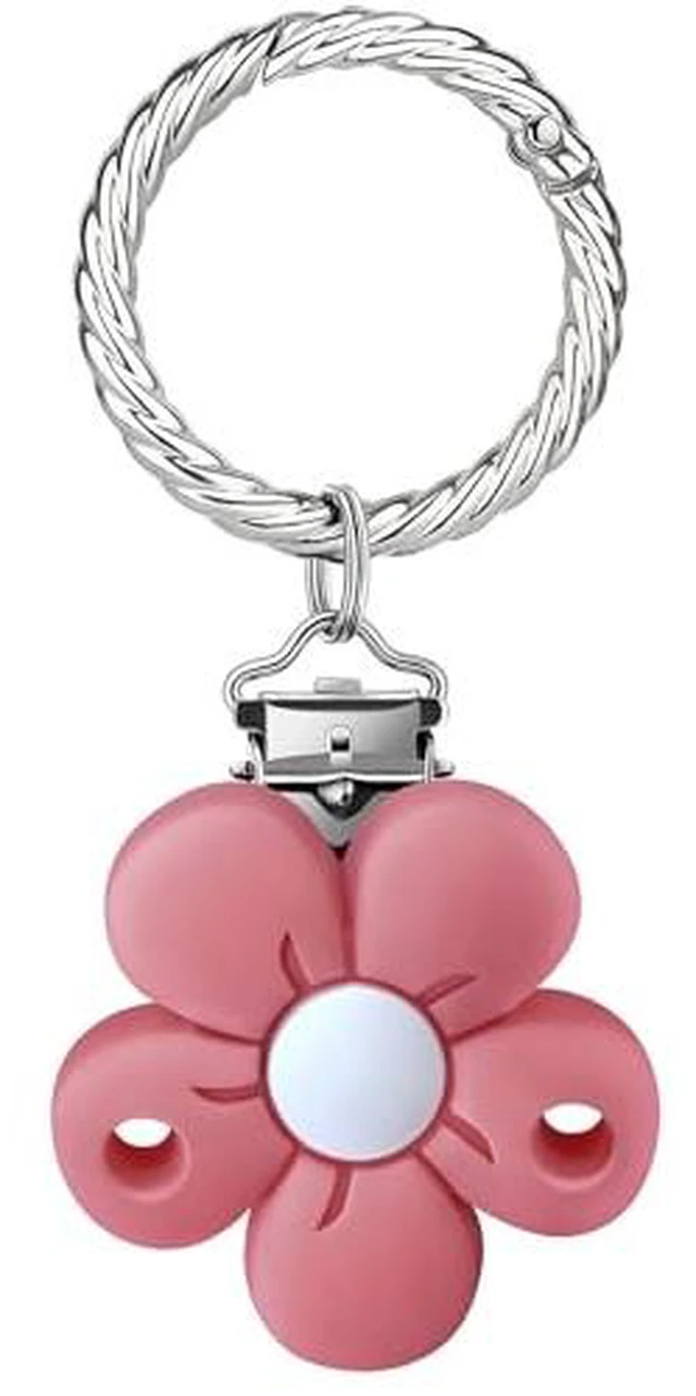 Alt view image 3 of 3 - Hat Clip for Travel on Bag, Secure Mechanical Grip, Flower-Shaped Bag Charm