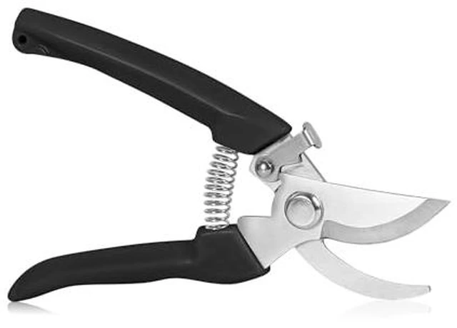 Alt view image 4 of 6 - Garden Scissors for Plant, Tip Pruning Shears for Cutting Flowers, Trimming Plants, Bonsai and Fruits Picking (Blue Bypass Blade Pruner)