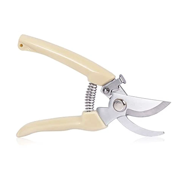 Alt view image 5 of 6 - Garden Scissors for Plant, Tip Pruning Shears for Cutting Flowers, Trimming Plants, Bonsai and Fruits Picking (Blue Bypass Blade Pruner)