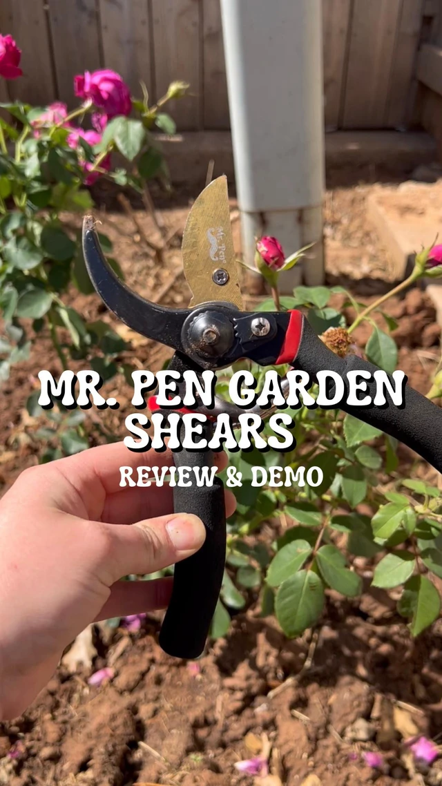 Alt view image 2 of 6 - Pruning Shears, Garden Shears, 8" Professional, Titanium Blade