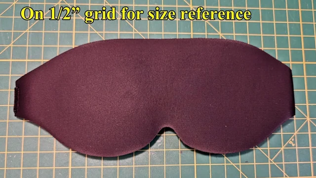 Alt view image 6 of 6 - 3D Contoured Sleep Mask, Soft Breathable Eye Mask for Sleeping, Light Blocking Blindfold with Adjustable Strap, Comfortable Night Eye Cover for Travel, Nap, Night Shift (1 Black)