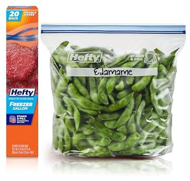 Alt view image 2 of 3 - Press to Close Freezer Bags, Gallon Size, 20ct